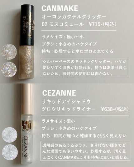 ダイヤモンドシリーズ 星空リキッドアイシャドウ/ZEESEA/リキッドアイシャドウを使ったクチコミ(5枚目)