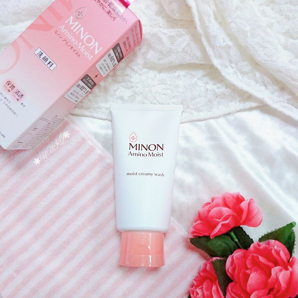 アミノモイスト モイストクリーミィ ウォッシュ/ミノン/洗顔フォームを使ったクチコミ(2枚目)