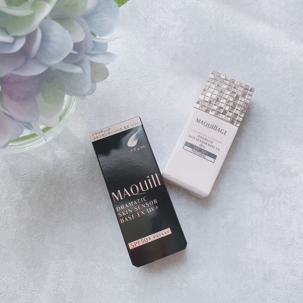 ドラマティックスキンセンサーベース EX UV+/マキアージュ/化粧下地を使ったクチコミ（1枚目）