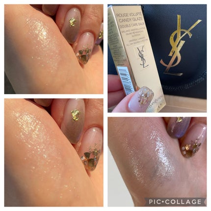 YSL ラブシャイン キャンディグレーズ/YVES SAINT LAURENT BEAUTE/口紅を使ったクチコミ(2枚目)