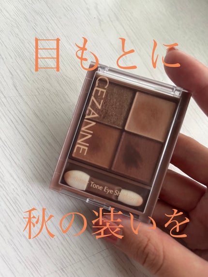 ビタートーンアイシャドウ/CEZANNE/パウダーアイシャドウを使ったクチコミ(1枚目)