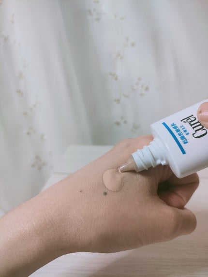 潤浸保湿 色づくベースミルク /キュレル/日焼け止めミルクを使ったクチコミ(2枚目)