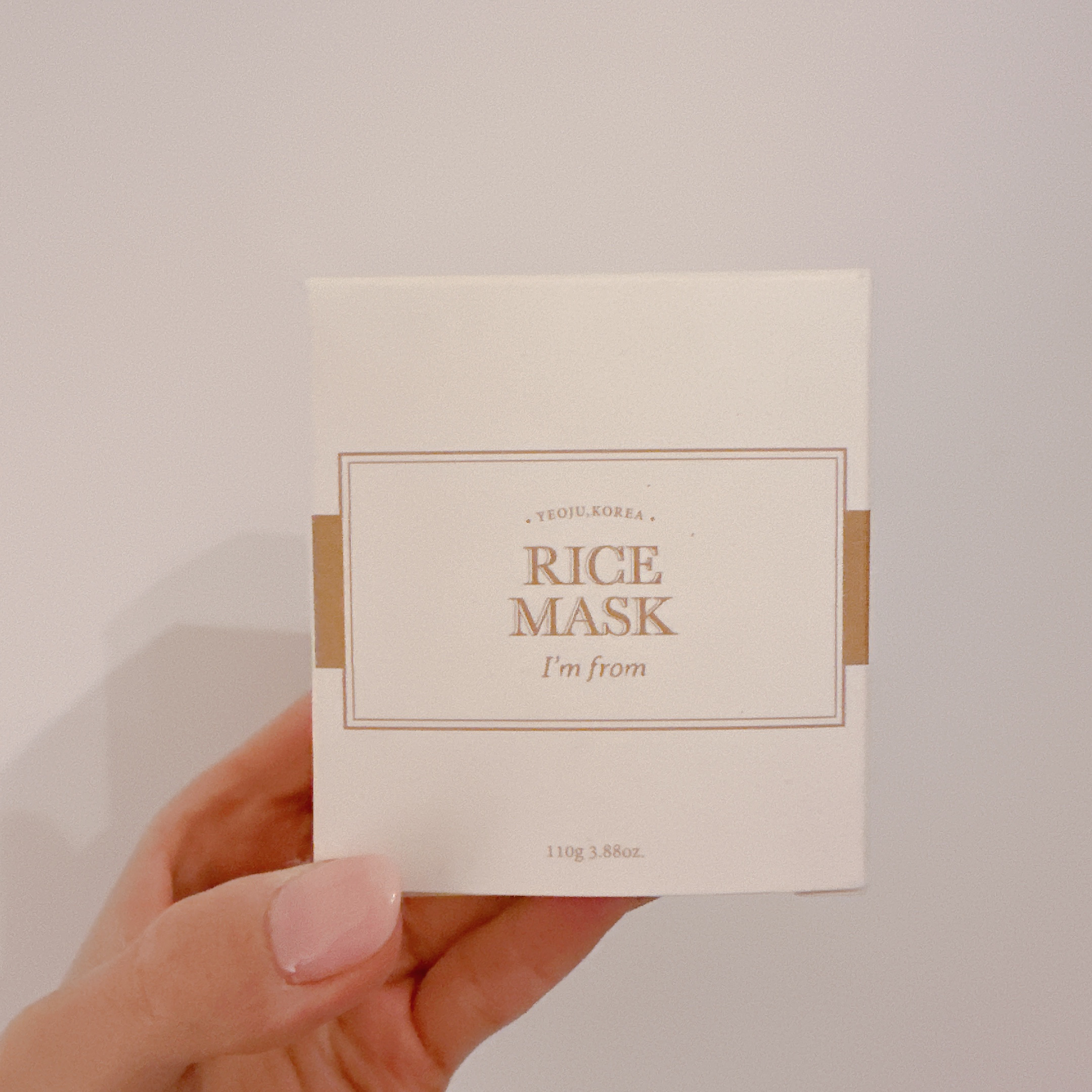 RICE MASK/I'm from/洗い流すパック・マスクを使ったクチコミ（2枚目）