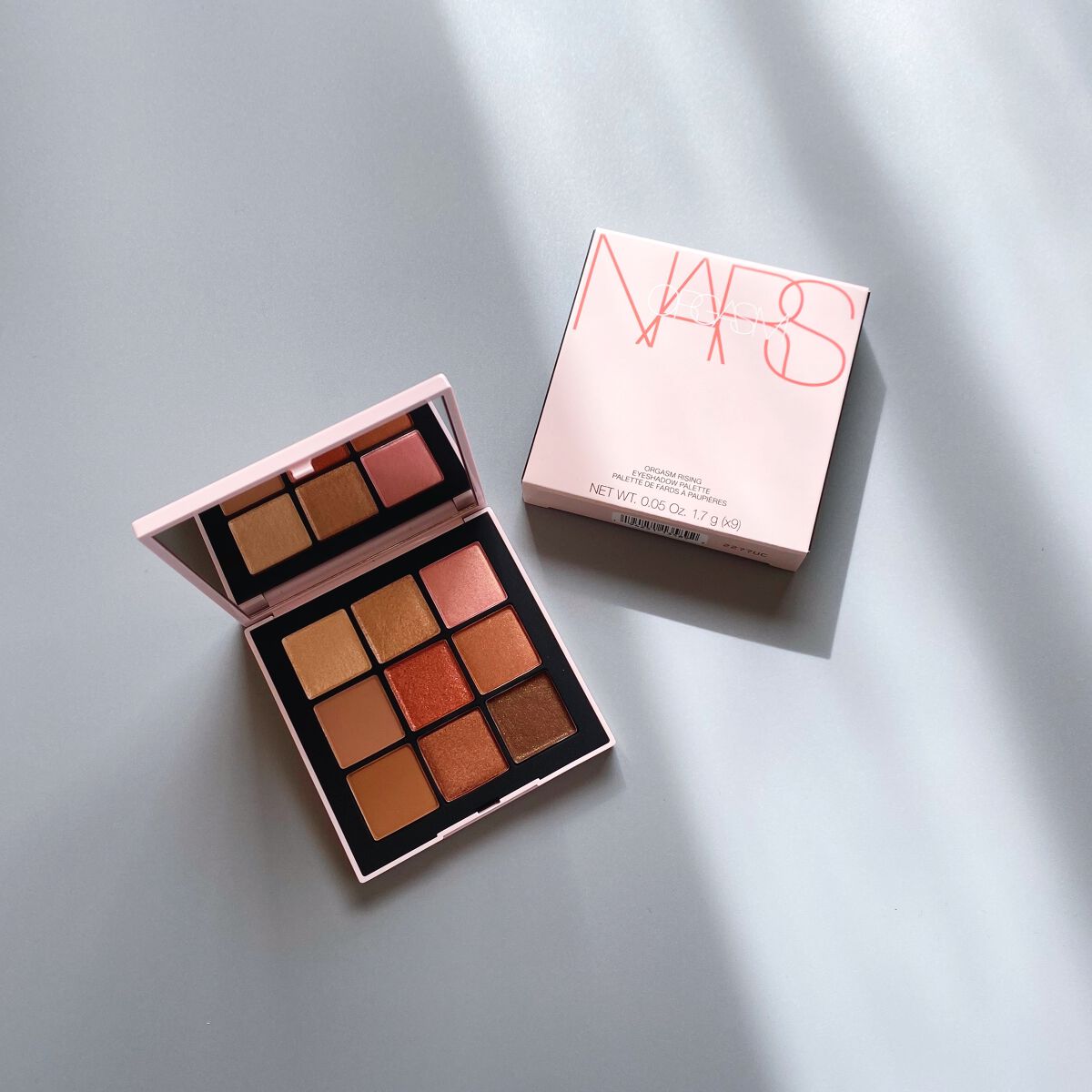 オーガズムライジング アイシャドーパレット/NARS/アイシャドウパレットを使ったクチコミ(1枚目)