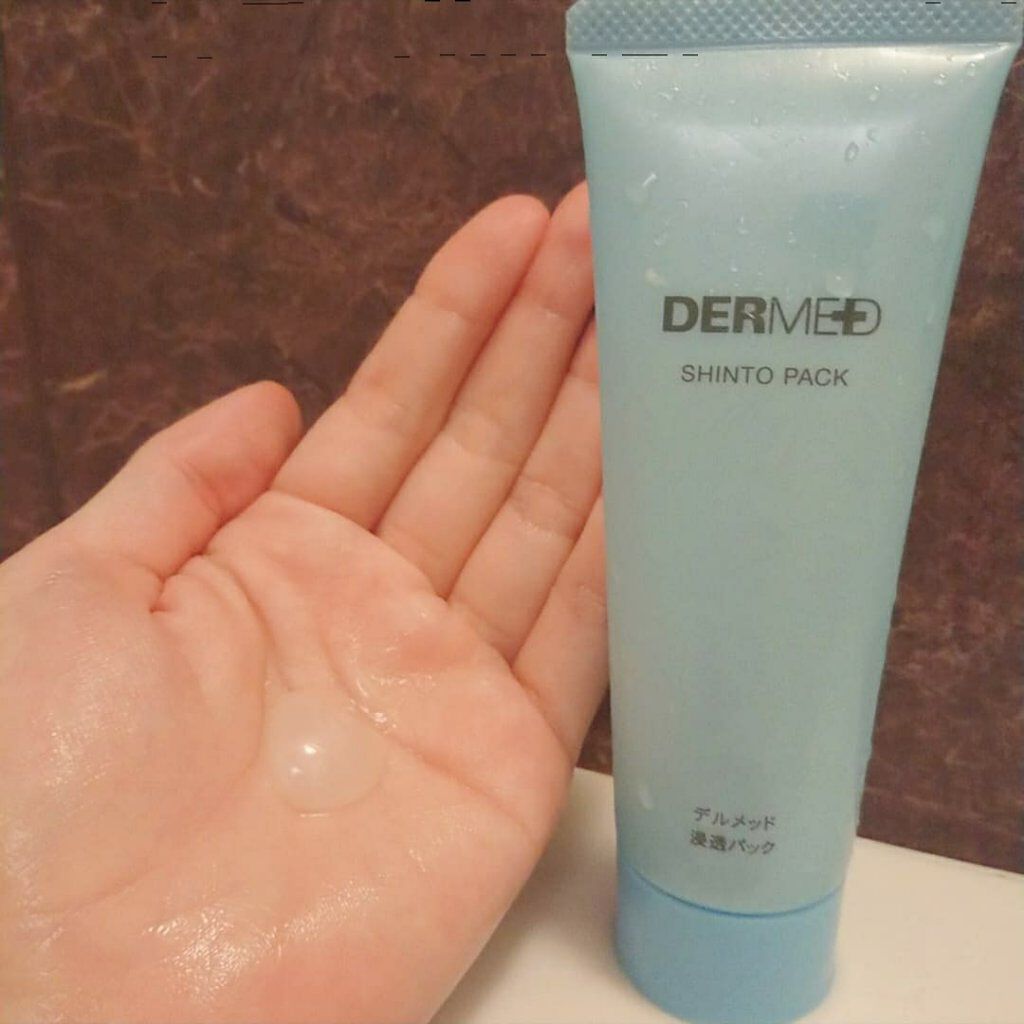 デルメッド 浸透パックのクチコミ「デルメッド 
浸透パック
.
オススメ度⭐⭐⭐⭐⭐
のここ最近のお風呂スキンケア、ヒットアイテ.....」（3枚目）