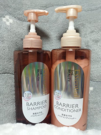 ザビューティ 髪のキメ美容素髪を守る バリアシャンプー/コンディショナー/エッセンシャル/シャンプー・コンディショナーを使ったクチコミ(1枚目)