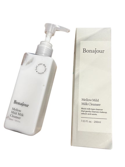 メロウマイルドミルククレンザー/Bonajour/ミルククレンジングを使ったクチコミ(1枚目)
