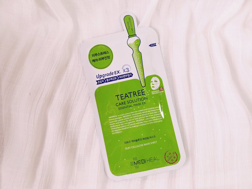 ティーツリーケアソリューション アンプルマスクJEX/MEDIHEAL/シートマスク・パックを使ったクチコミ（3枚目）