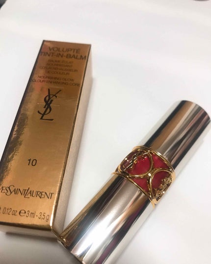 ヴォリュプテ ティントインバーム/YVES SAINT LAURENT BEAUTE/口紅を使ったクチコミ(1枚目)