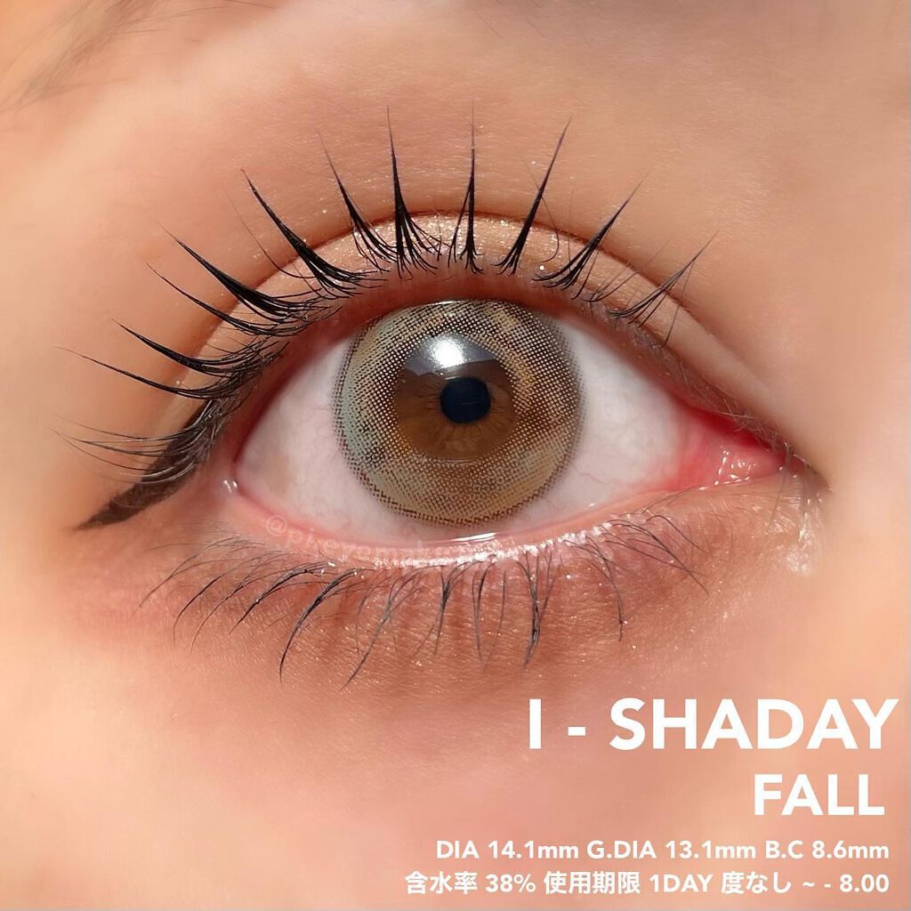 i-shaday(アイシャデ―)/蜜のレンズ/カラーコンタクトレンズを使ったクチコミ(6枚目)