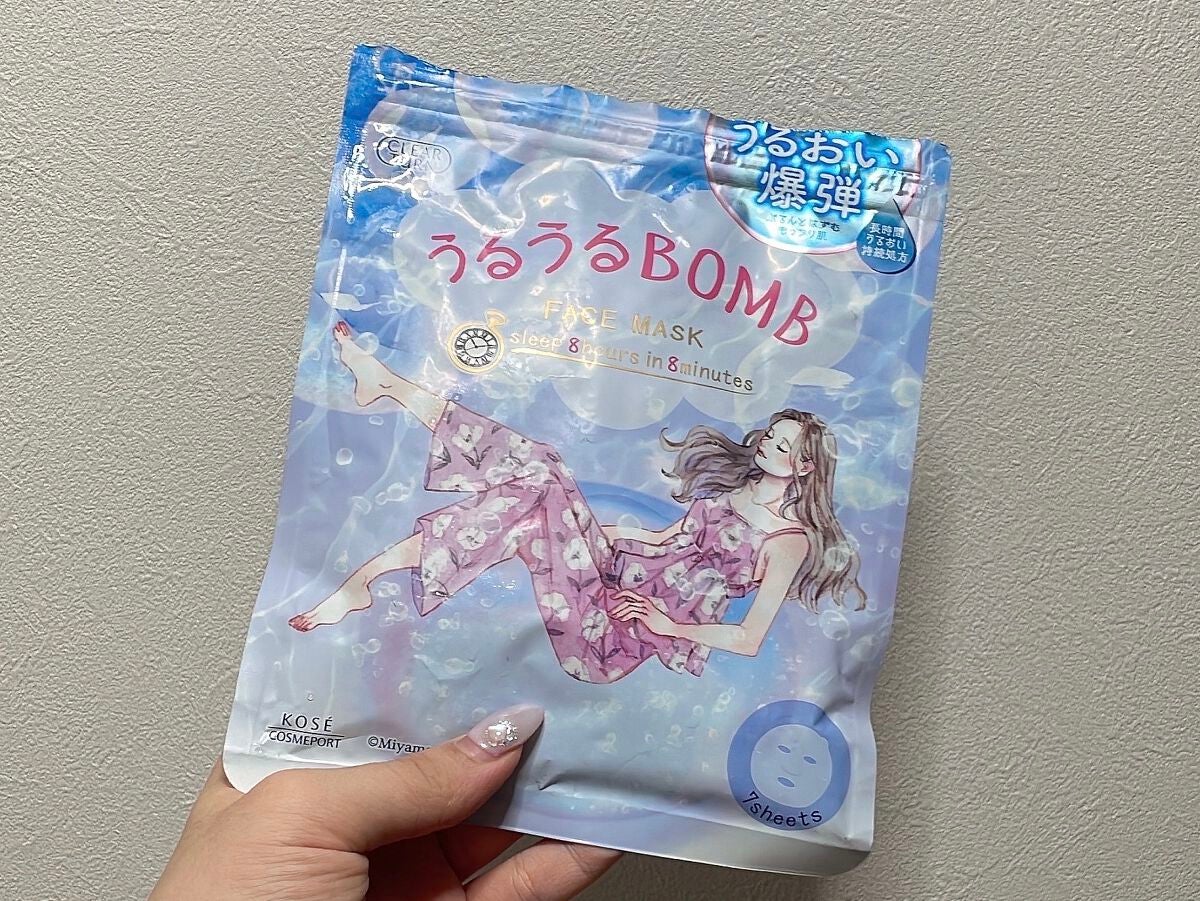 うるうるBOMBマスク/クリアターン/シートマスク・パックを使ったクチコミ(1枚目)
