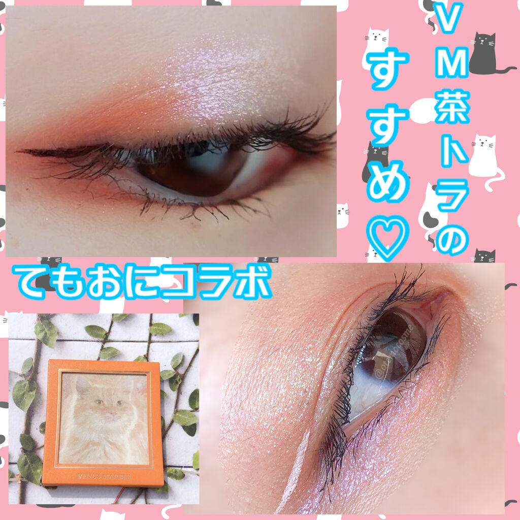 Venus Marble アイシャドウキャットシリーズ/Venus Marble/アイシャドウパレットを使ったクチコミ(1枚目)