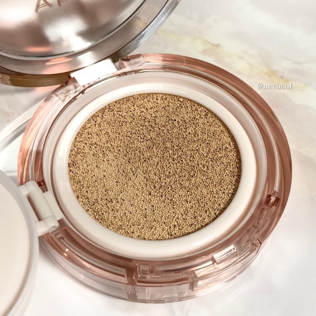 スキンケア ウォーターロッククッション /A’pieu/クッションファンデーションを使ったクチコミ(2枚目)