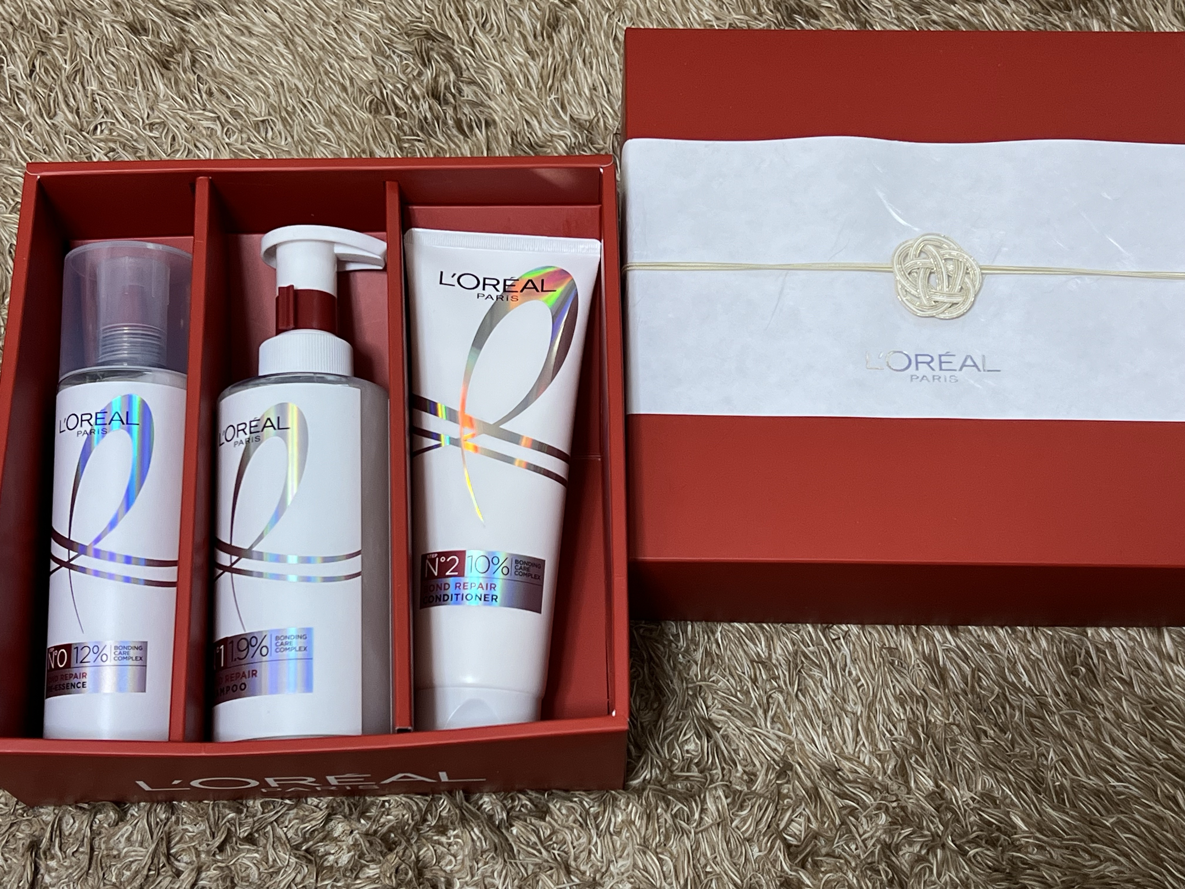 ロレアル パリ ボンド リペア シャンプー／コンディショナー/ロレアル パリ/市販シャンプーを使ったクチコミ（1枚目）