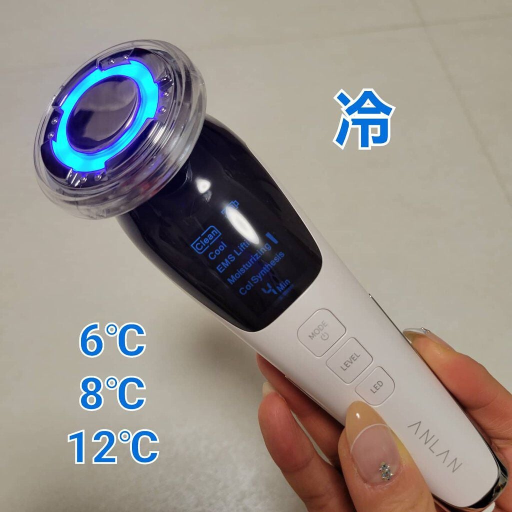 イーさん。 on LIPS 「 ANLAN多機能温冷美顔器 オススメ5つのエステ機能が..」(7枚目)