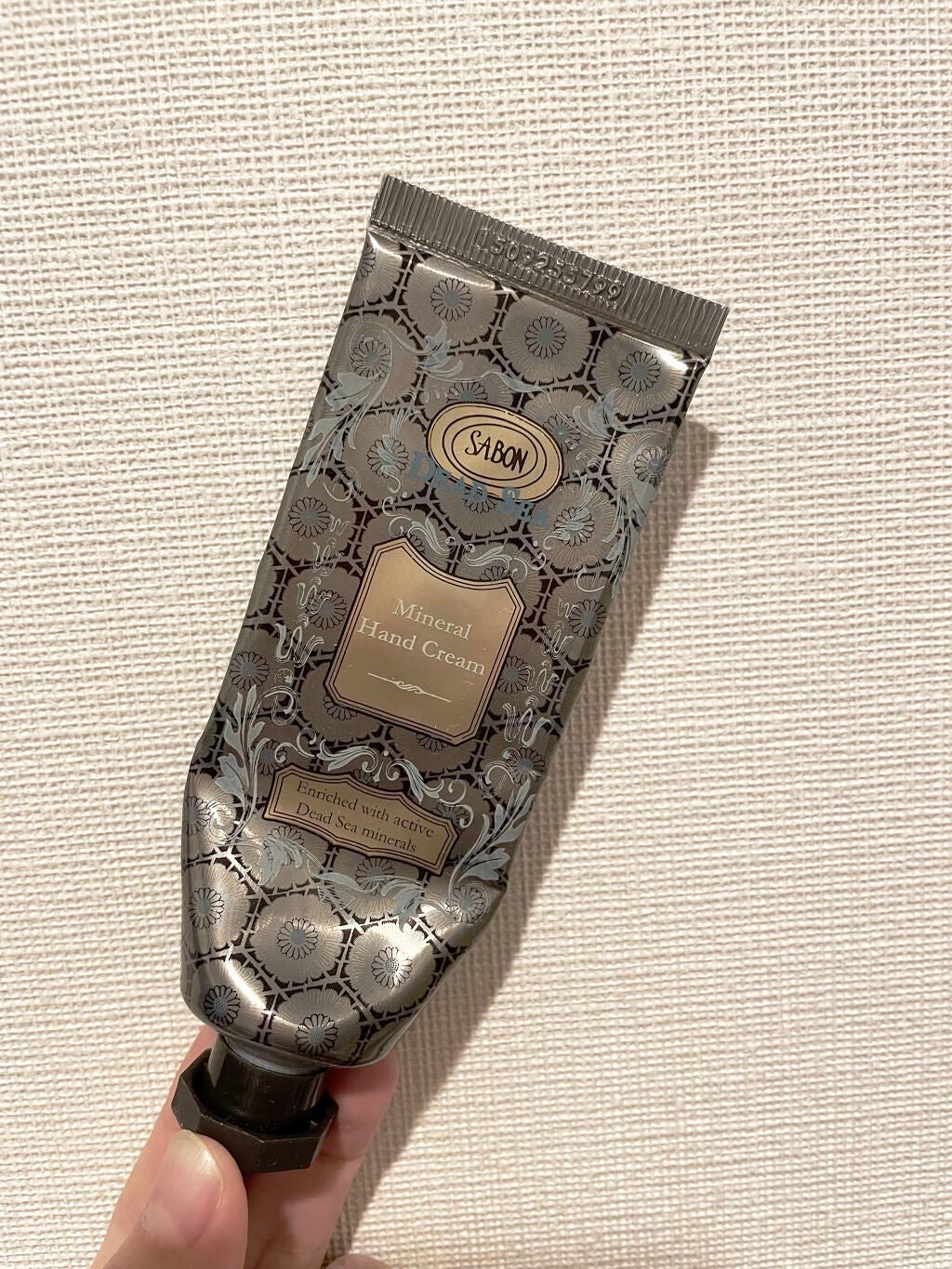 ぱすてる on LIPS 「【使いきり】☘️SABONデッドシー ミネラルハンドクリーム2..」(1枚目)