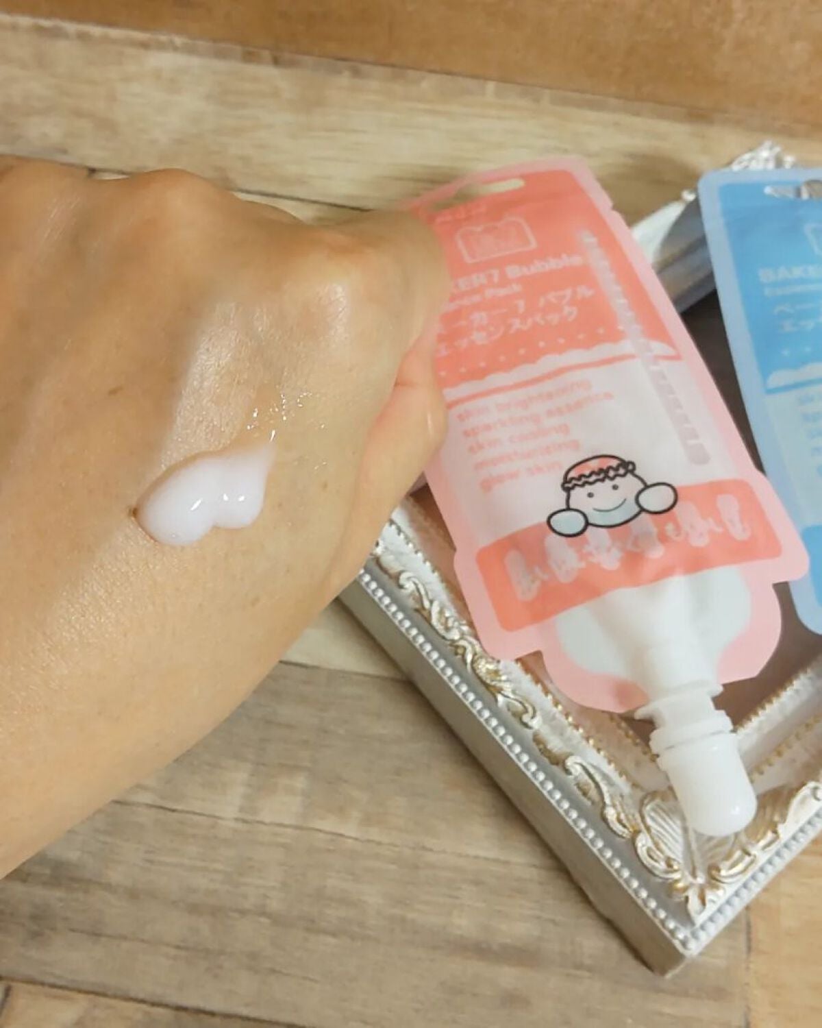 マジックバブルエッセンスパックMINI/BAKER7/シートマスク・パックを使ったクチコミ(3枚目)