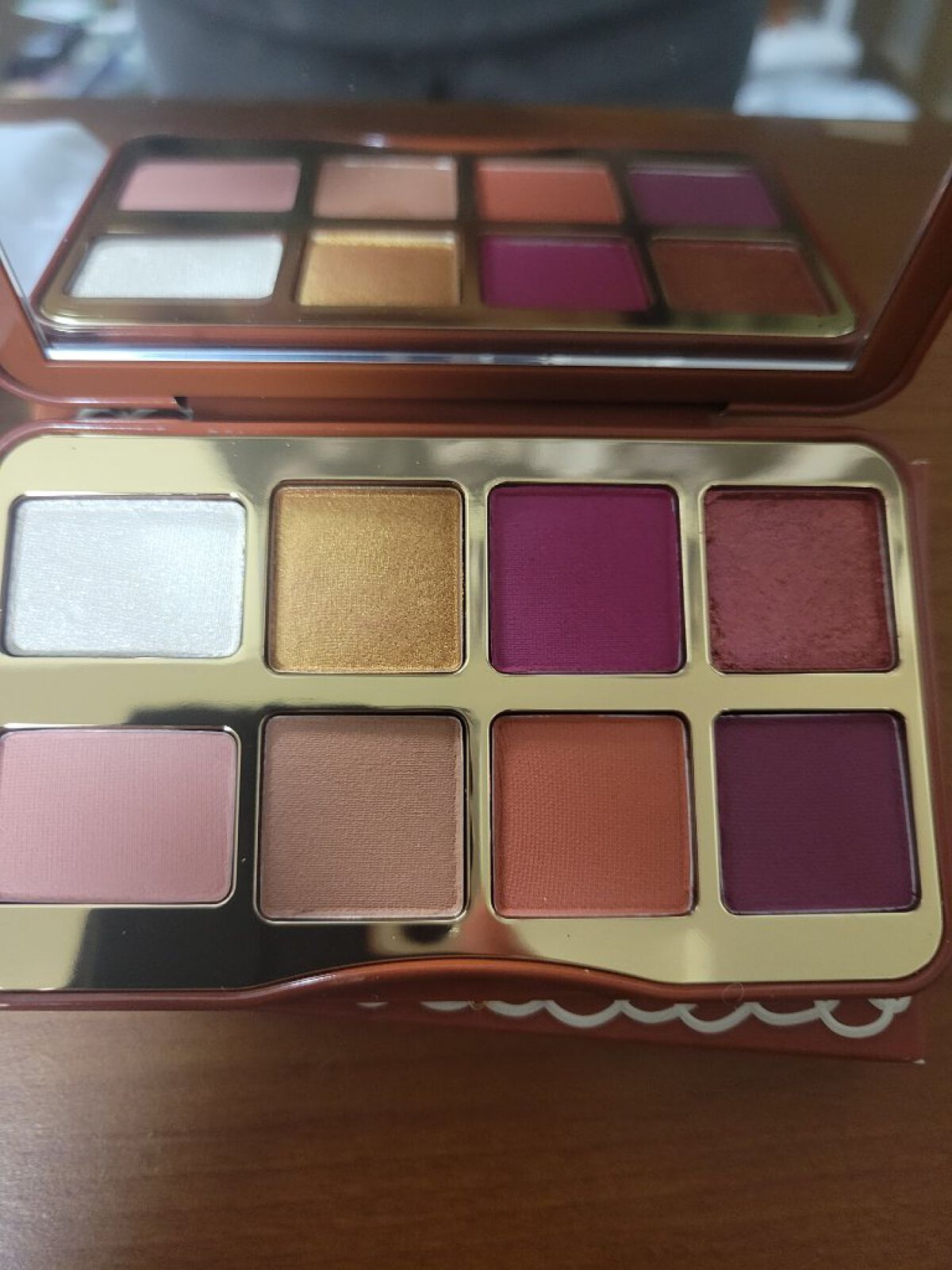 ジンジャーブレッド スパイス ミニ アイシャドウ パレット/Too Faced/アイシャドウパレットを使ったクチコミ（2枚目）