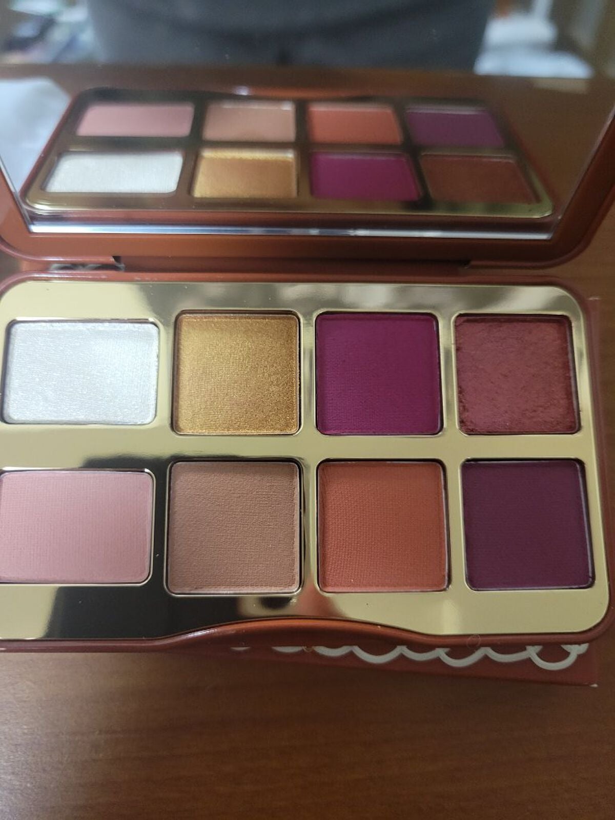 ジンジャーブレッド スパイス ミニ アイシャドウ パレット/Too Faced/アイシャドウパレットを使ったクチコミ(2枚目)