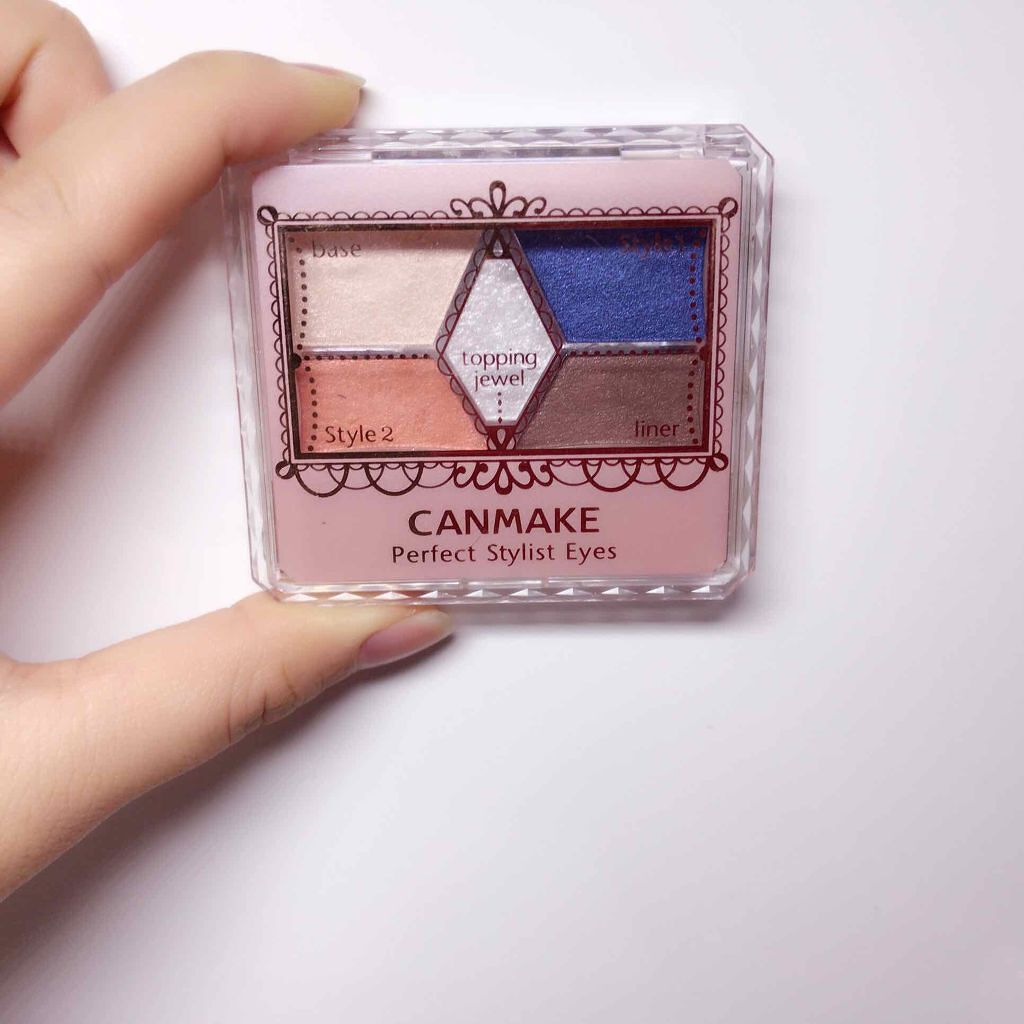 【旧品】パーフェクトスタイリストアイズ/キャンメイク/アイシャドウパレットを使ったクチコミ(1枚目)