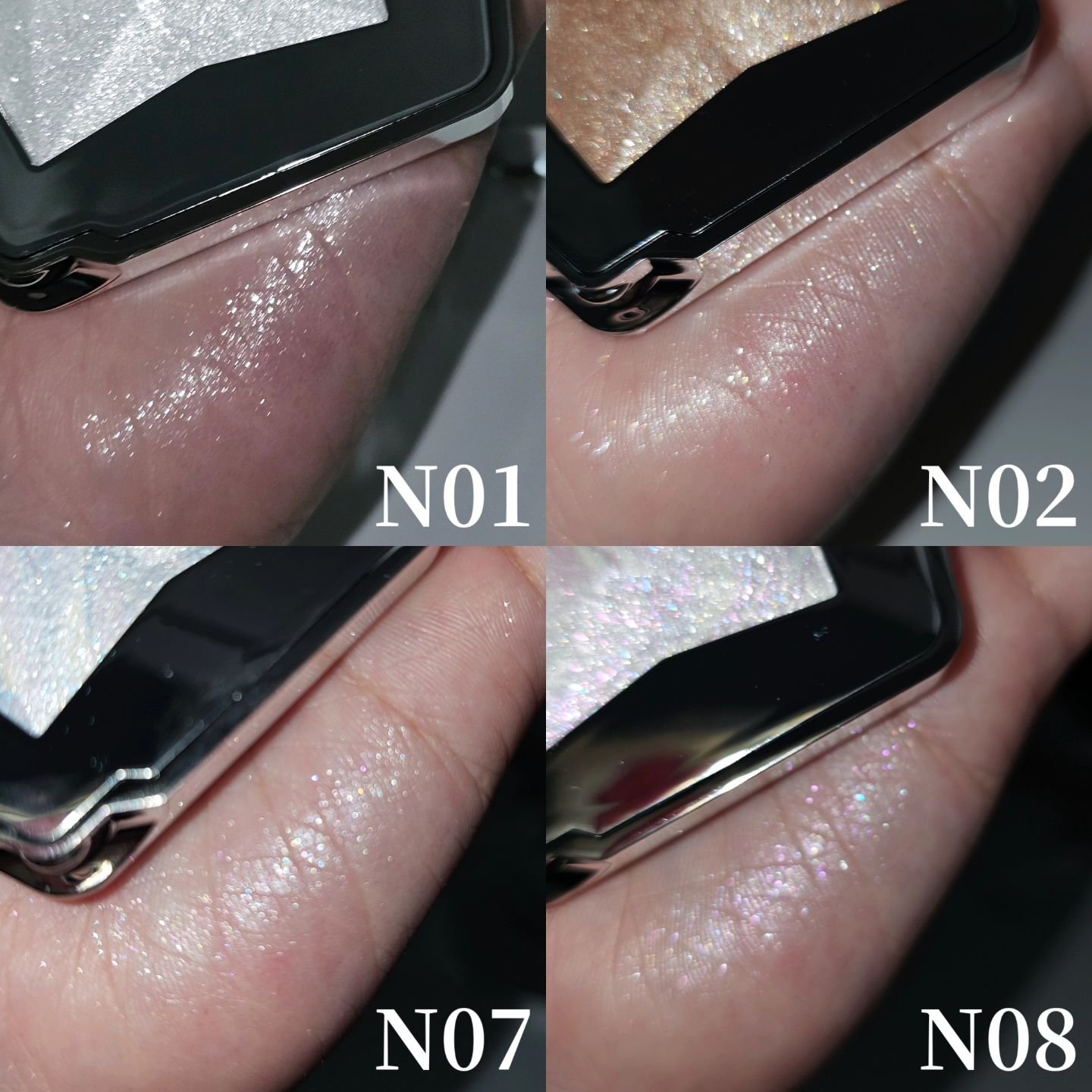 スターダストダイヤモンドハイライトパウダー/PERFECT DIARY/パウダーハイライトを使ったクチコミ（3枚目）