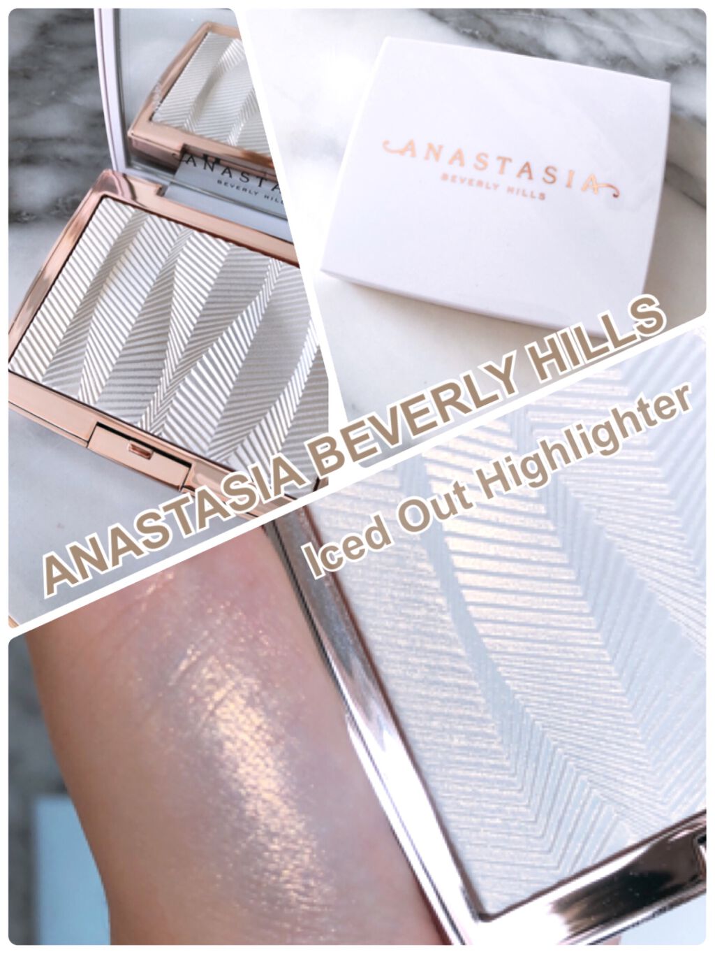 Iced Out Highlighter/アナスタシア ビバリーヒルズ/パウダーハイライトを使ったクチコミ(1枚目)