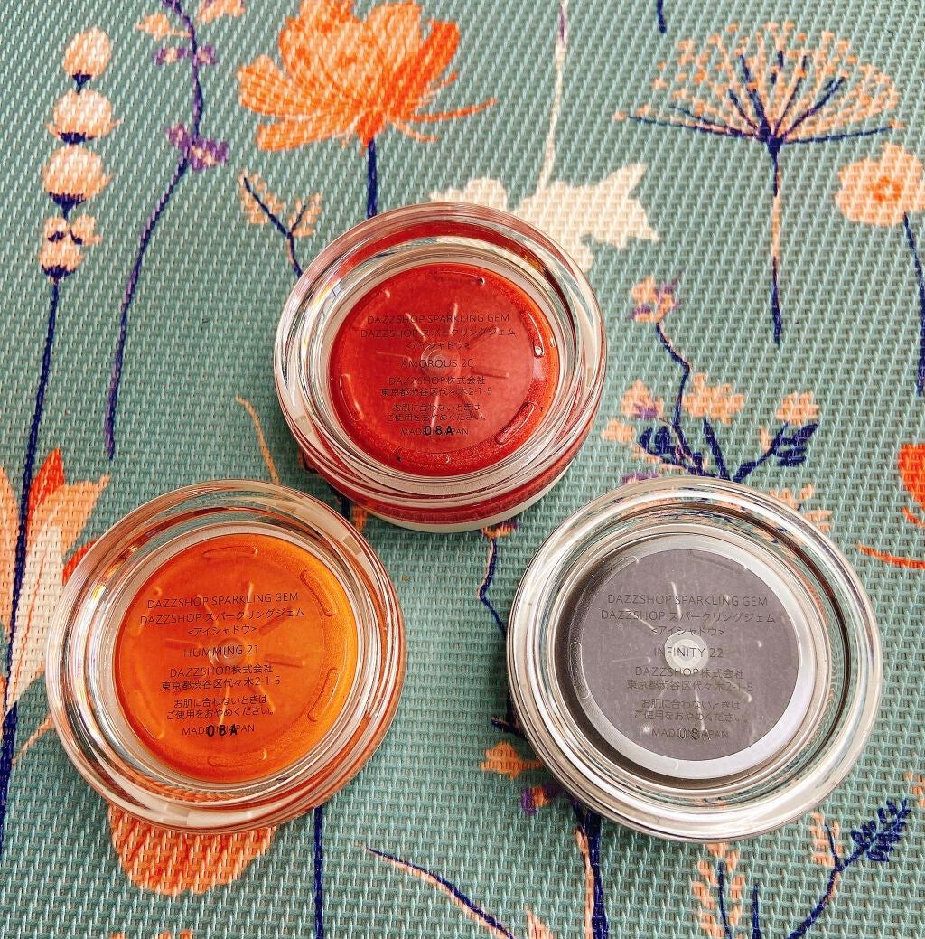 スパークリング ジェム/DAZZSHOP/ジェル・クリームアイシャドウを使ったクチコミ(3枚目)