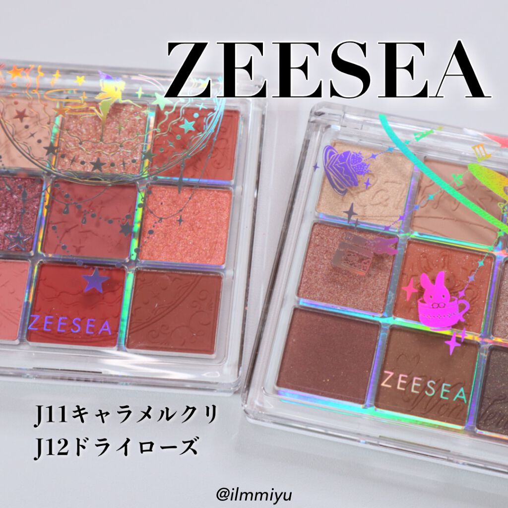 クォーツ 9色アイシャドウパレット(ドリームランドアイシャドウ)/ZEESEA/アイシャドウパレットを使ったクチコミ(1枚目)