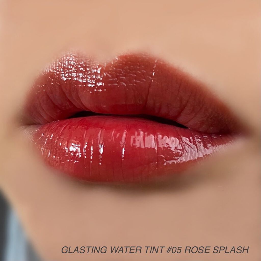 ジューシーラスティングティント/rom&nd/リップティントを使ったクチコミ(7枚目)