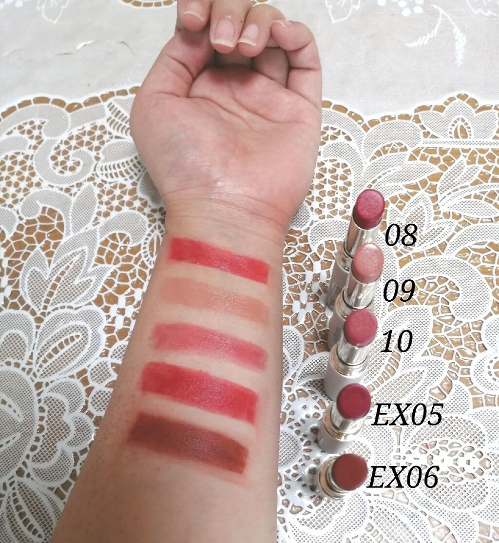 ルージュ モイスト/ナチュラグラッセ/口紅を使ったクチコミ(3枚目)