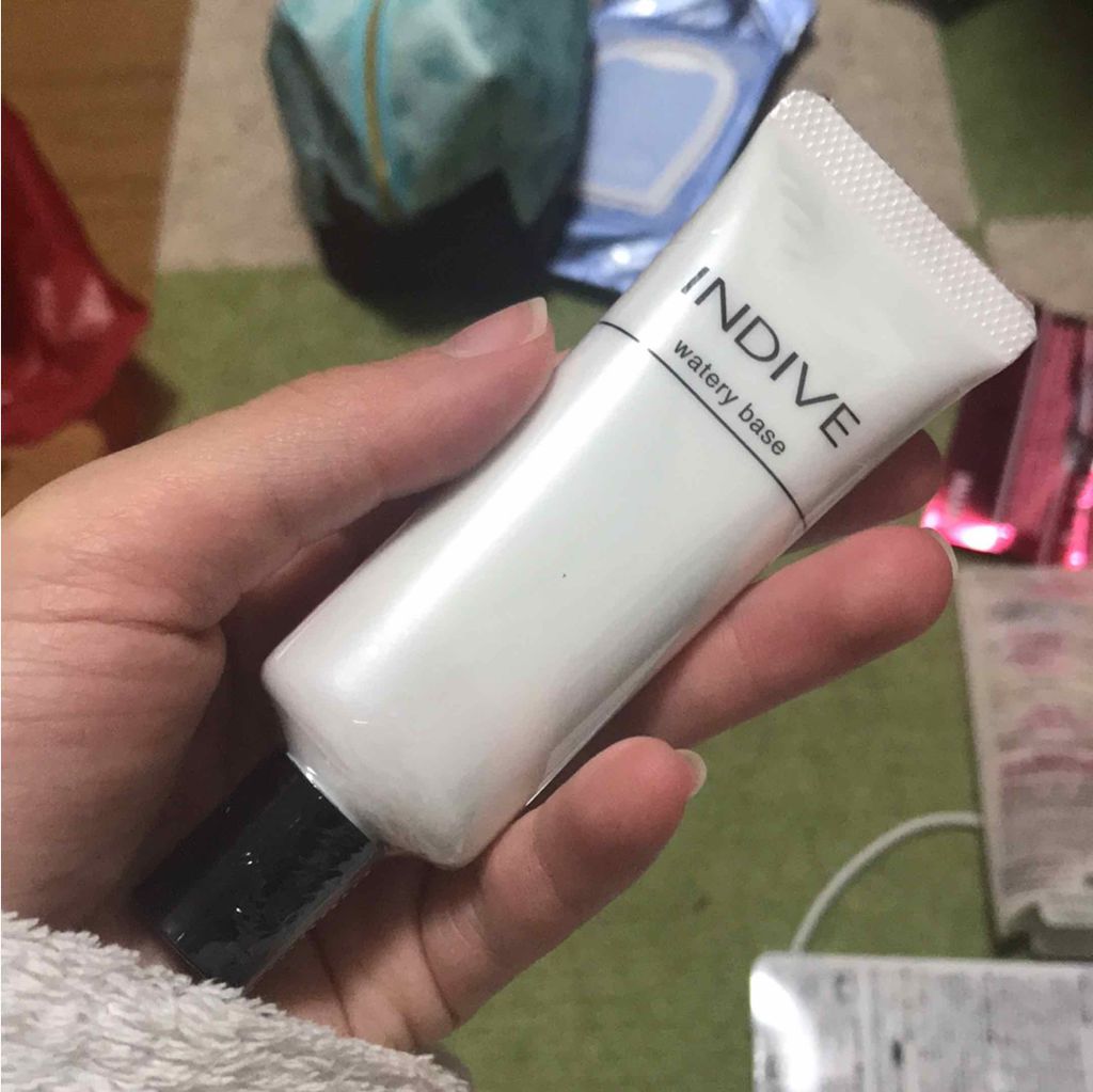 インディーヴ ウォータリーベース/セルレ/化粧下地を使ったクチコミ（3枚目）