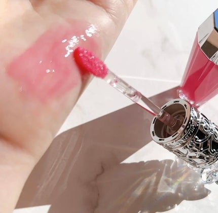 ジルスチュアート クリスタルブルーム リップブーケ セラム/JILL STUART/リッププランパーを使ったクチコミ(4枚目)