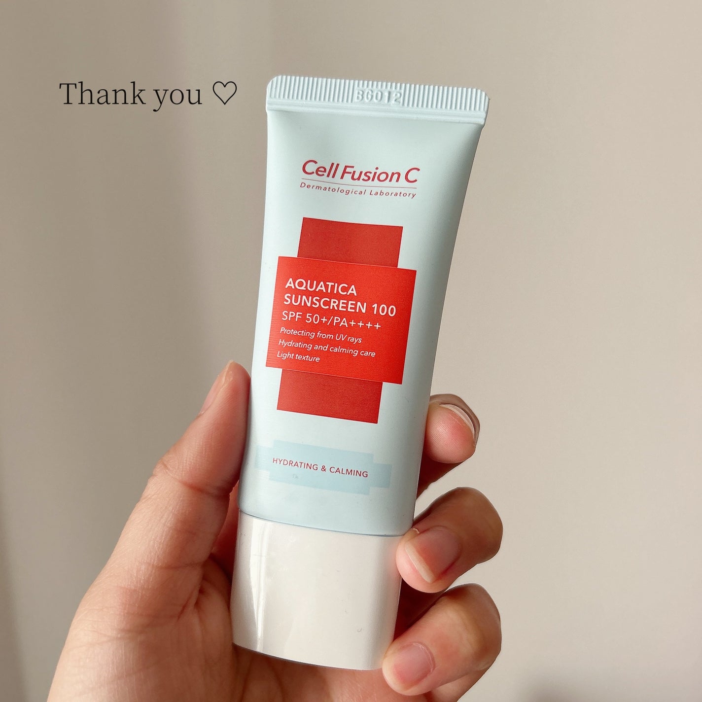 アクアティカサンスクリーン100/Cell Fusion C(セルフュージョンシー)/日焼け止めクリームを使ったクチコミ(1枚目)