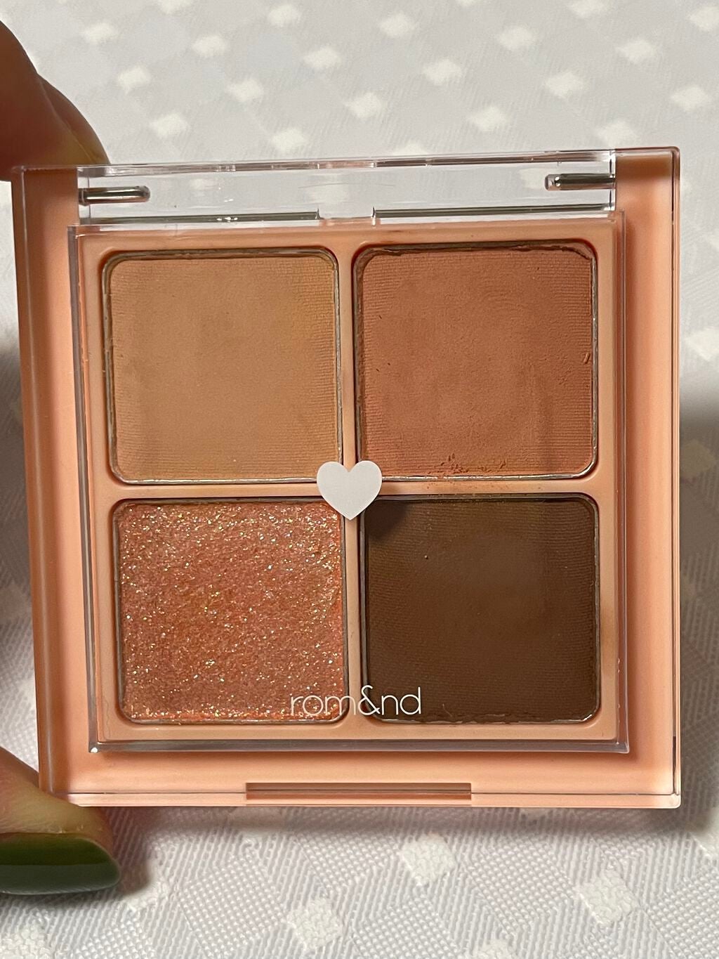 ベターザンアイズ/rom&nd/アイシャドウパレットを使ったクチコミ(2枚目)
