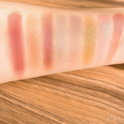 大英博物館 エジプトシリーズ アイシャドウパレット/ZEESEA/アイシャドウパレットを使ったクチコミ(10枚目)