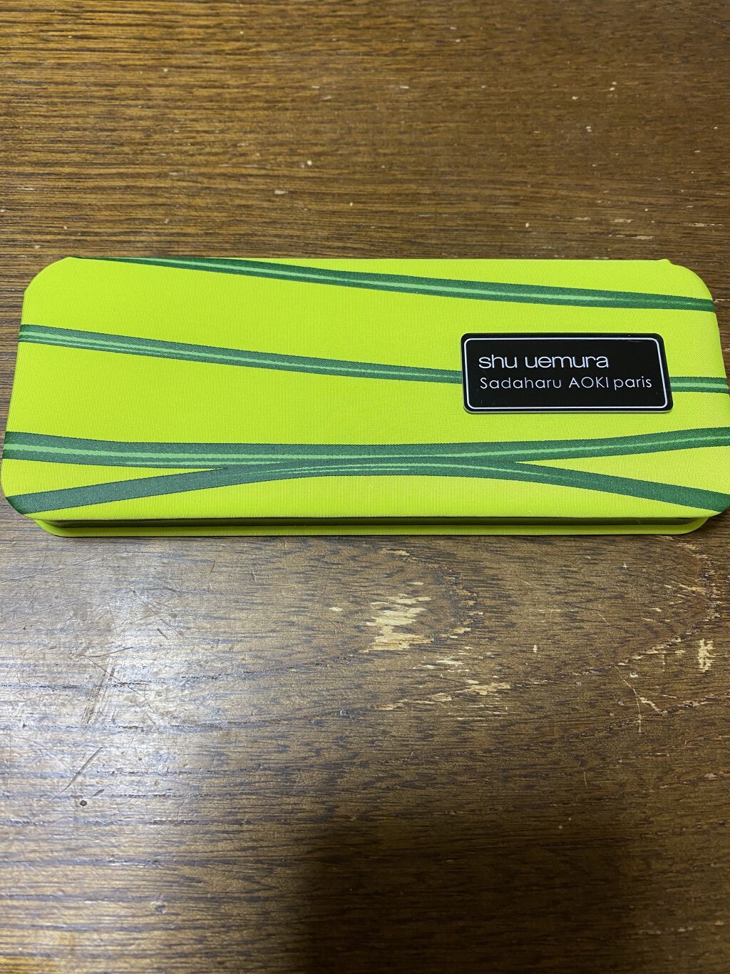 マッチャ ジェノワーズ アイ パレット /shu uemura/アイシャドウパレットを使ったクチコミ（2枚目）