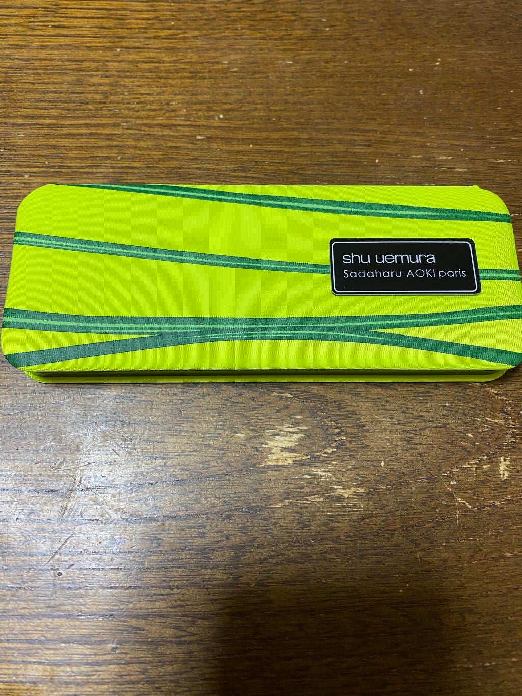 マッチャ ジェノワーズ アイ パレット /shu uemura/アイシャドウパレットを使ったクチコミ(2枚目)