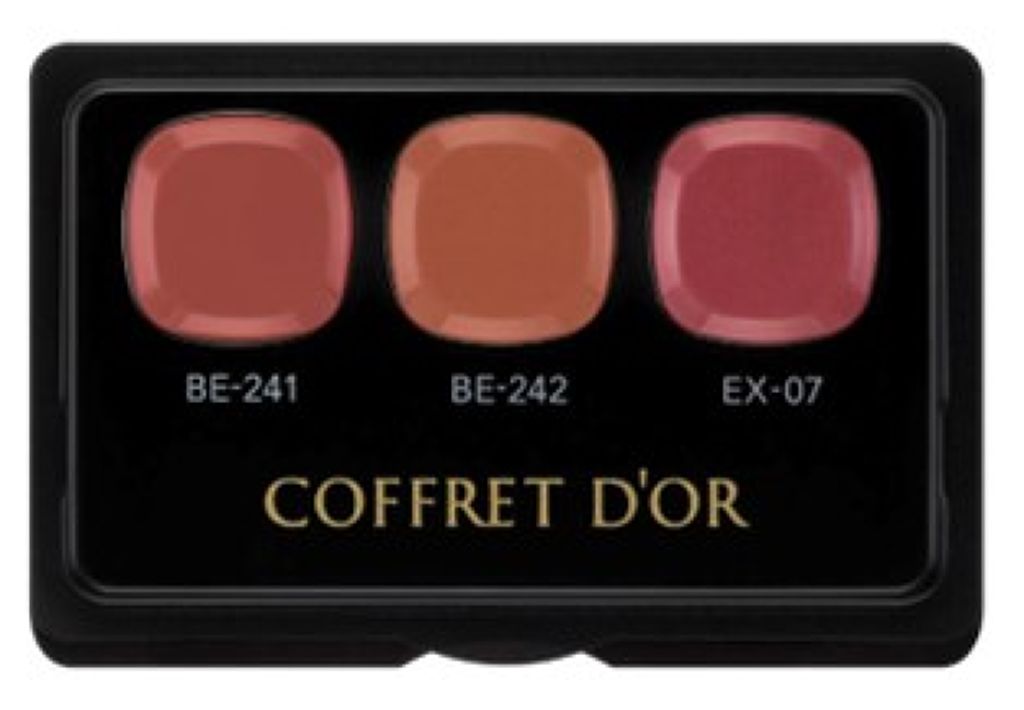 COFFRET D'OR 3点セット 試してみた】プレイフルカラー アイ&フェイス ホリデーコレクションa