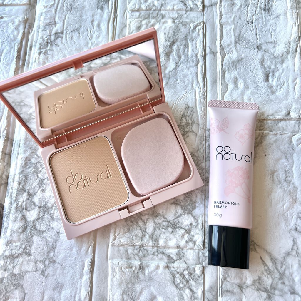 イシリアル プレスト パウダー BE01G グロー ベージュ（つや）/do natural/プレストパウダーを使ったクチコミ（2枚目）