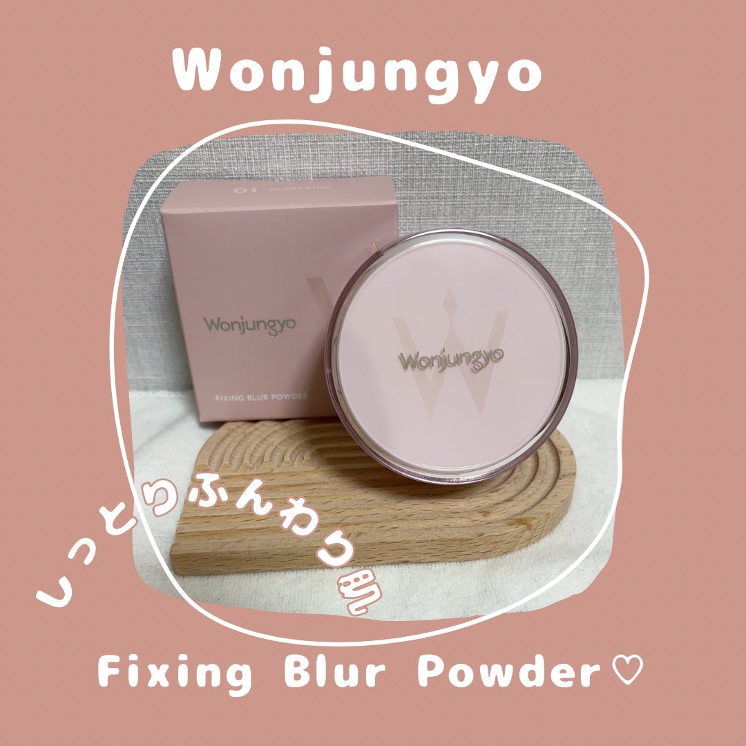 ウォンジョンヨ フィクシングブラーパウダー N/Wonjungyo/ルースパウダーを使ったクチコミ(1枚目)