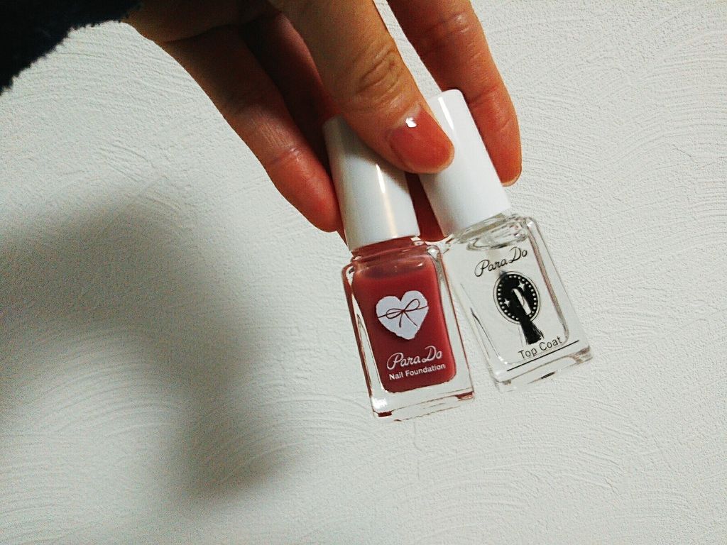 ネイルファンデーション/パラドゥ/マニキュアを使ったクチコミ(3枚目)