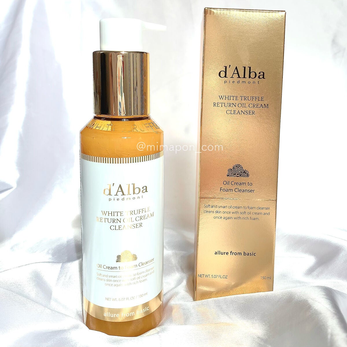 ホワイトトリュフリターンオイルクリームクレンザー/ダルバ/クレンジングを使ったクチコミ(7枚目)