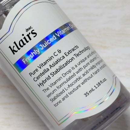 フレッシュリージュースドビタミンドロップ(35ml)/Klairs/美容液を使ったクチコミ(2枚目)