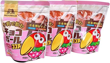 森永製菓 牛乳で飲むココア チョコボールいちご