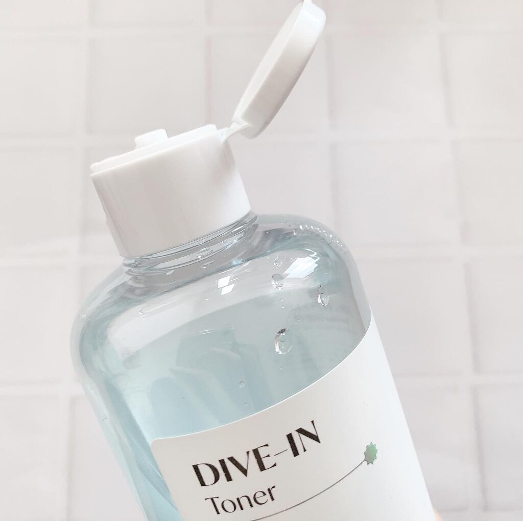 Torriden ダイブイン トナーのクチコミ「韓国で話題の化粧水
トリデンダイブイントナー💖😳

もともとの3秒セラム方は持っていて気になっ.....」（2枚目）