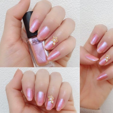 ネイルホリック Sheer pearl color/ネイルホリック/マニキュアを使ったクチコミ（5枚目）