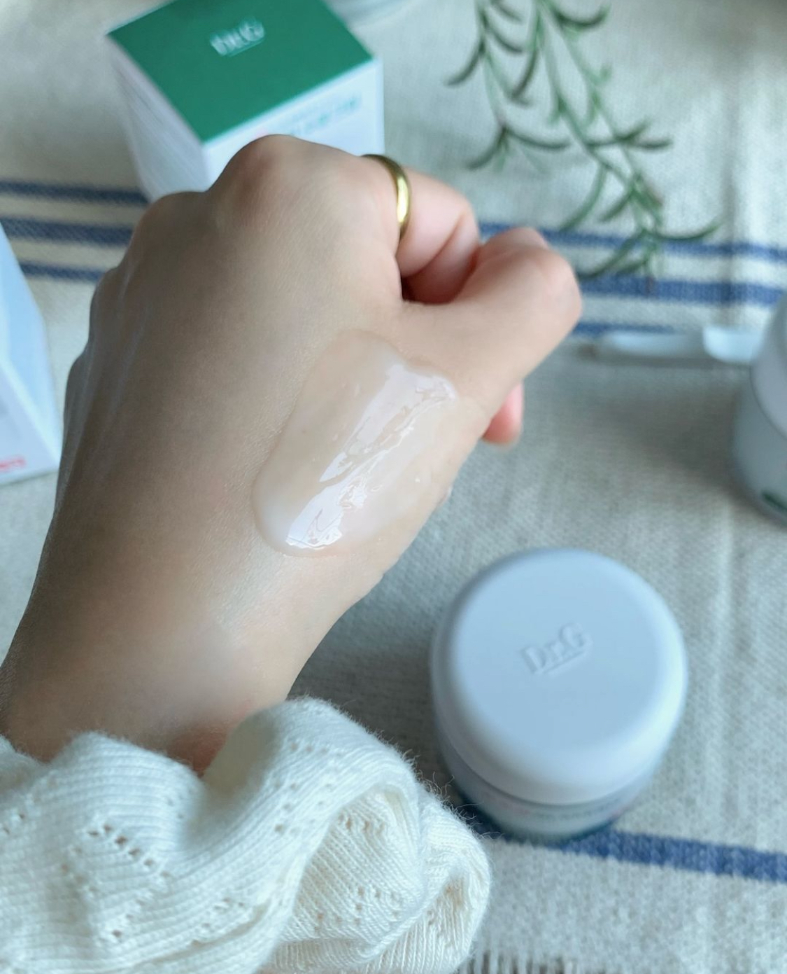 レッドブレミッシュ クリアモイスチャークリーム/Dr.G/フェイスクリームを使ったクチコミ（3枚目）