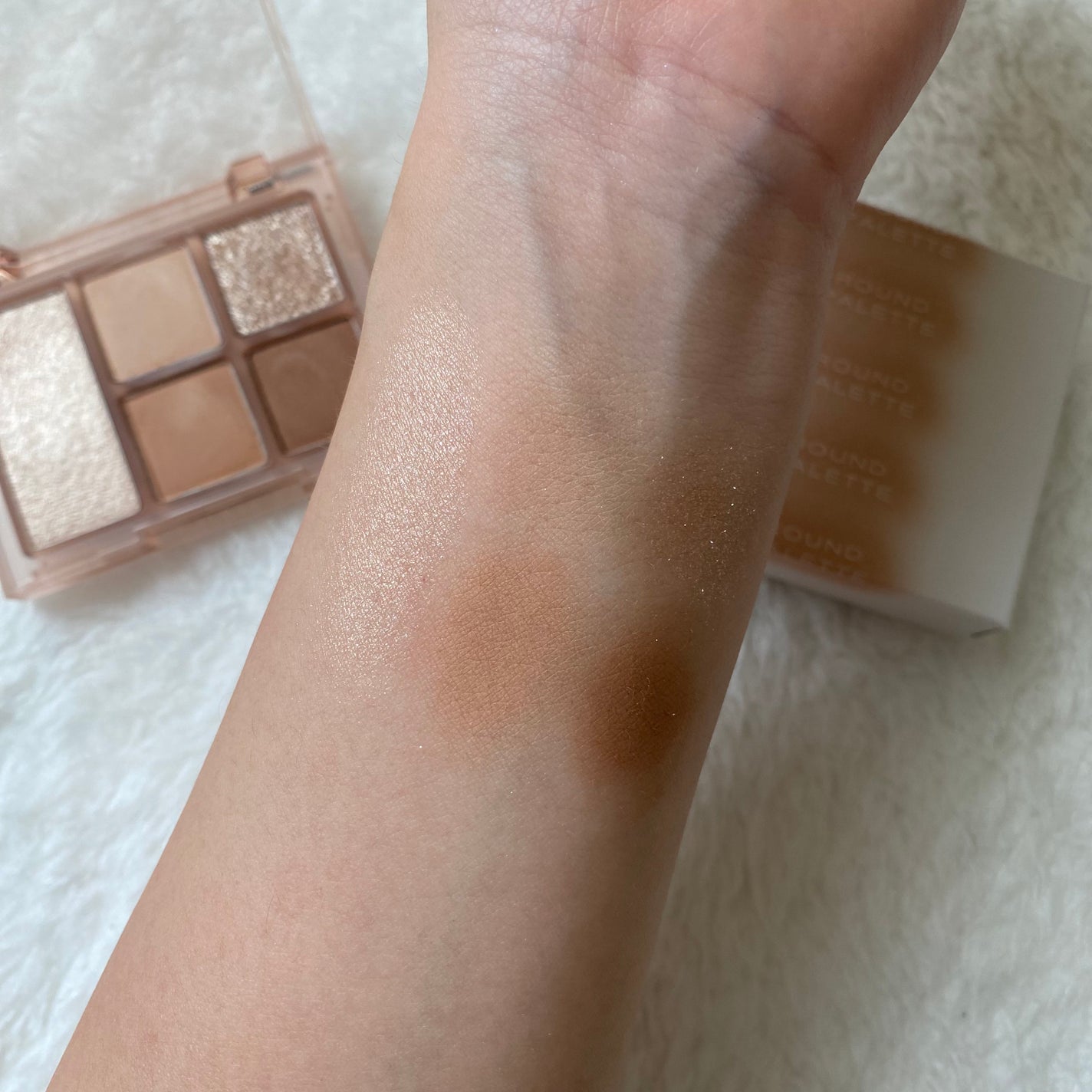 オールラウンドアイパレット/hince/マルチパレットを使ったクチコミ(4枚目)