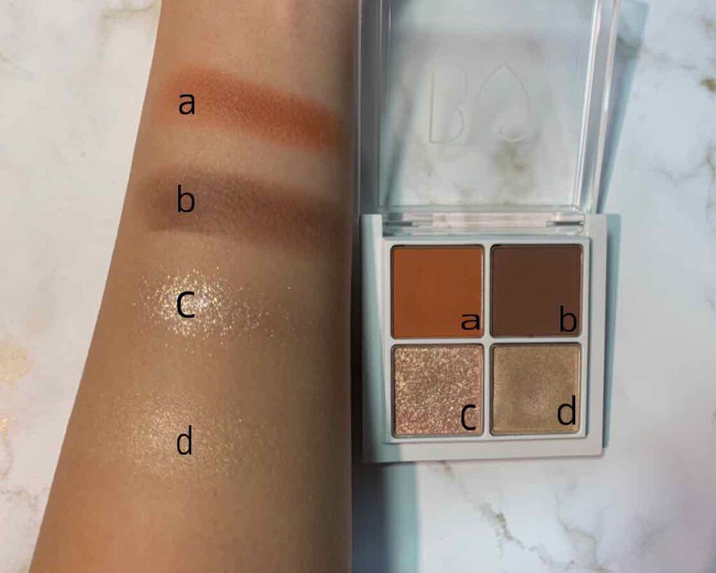 THE アイパレR/b idol/アイシャドウパレットを使ったクチコミ（2枚目）