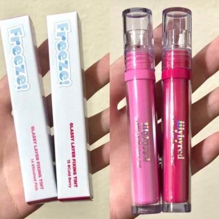 Glassy Layer Fixing Tint/lilybyred/口紅を使ったクチコミ(4枚目)